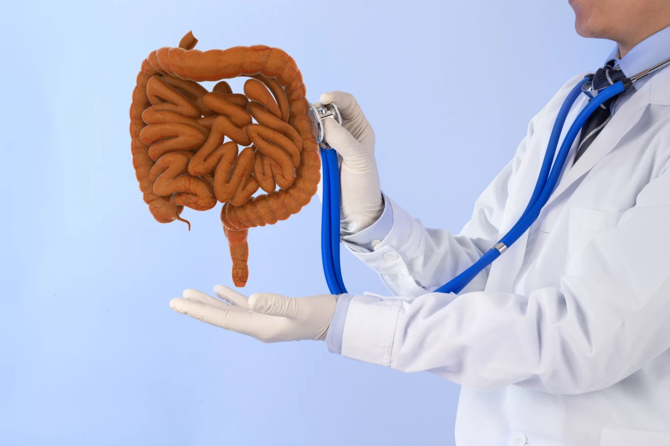 Bóle brzucha, krwawienie z odbytu, biegunka i niedokrwistość z niedoboru żelaza mogą być obajwami raka jelita grubego - wynika ze wcześniejszych badań