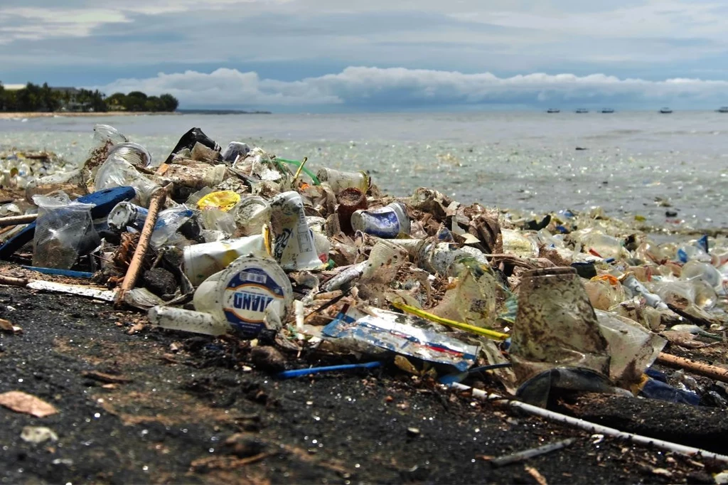 Śmieci spływają rzekami, trafiają do mórz, a następnie dryfują pchane przez prądy morskie i oceaniczne