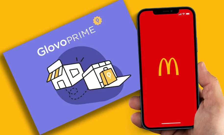 Darmowe dostawy z McDonald’s w Glovo Prime