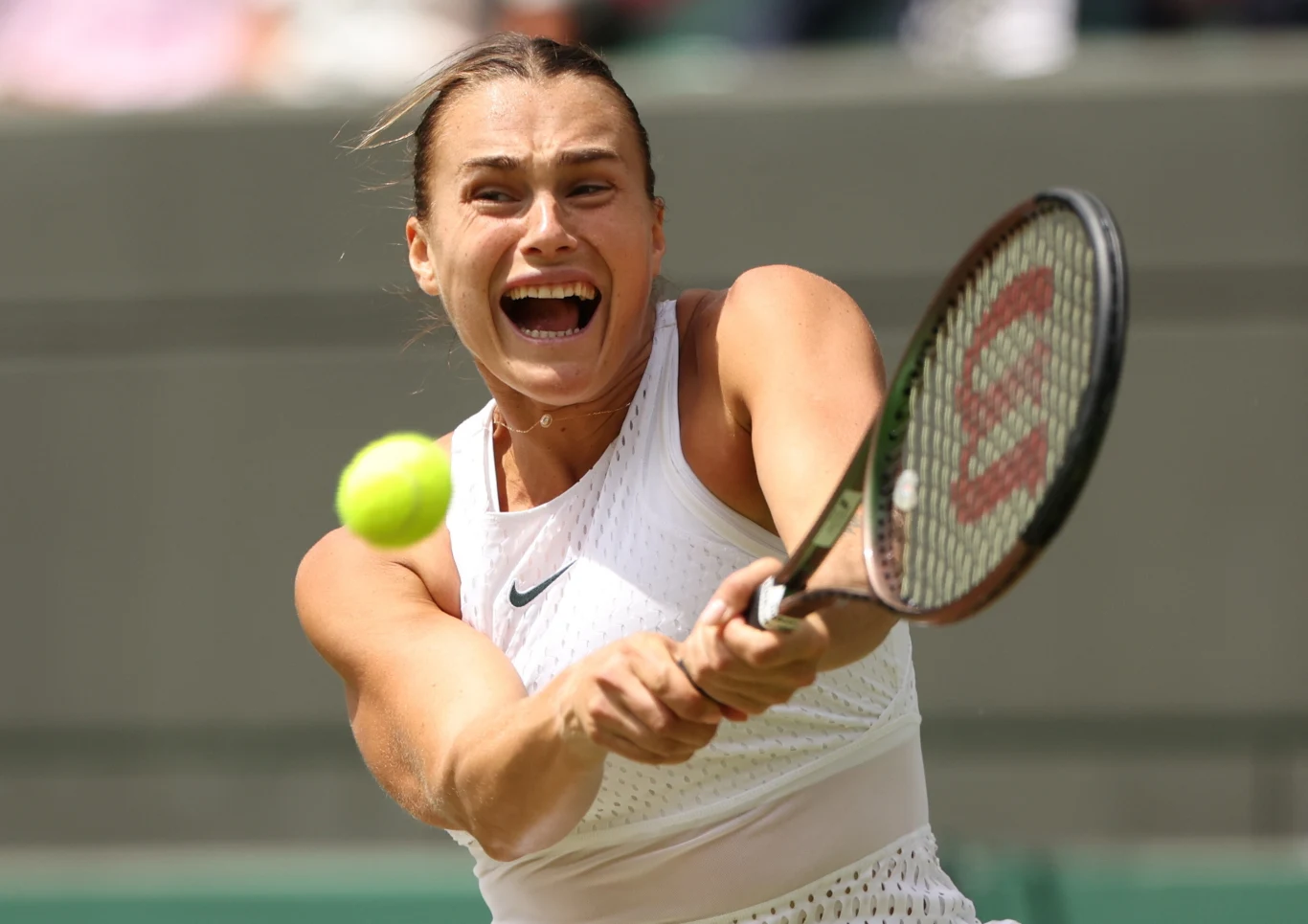 Aryna Sabalenka w meczu z Madison Keys