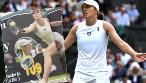 Iga Świątek i Elina Switolina zdominowały tenisowe okładki wielu środowych wydań angielskich gazet