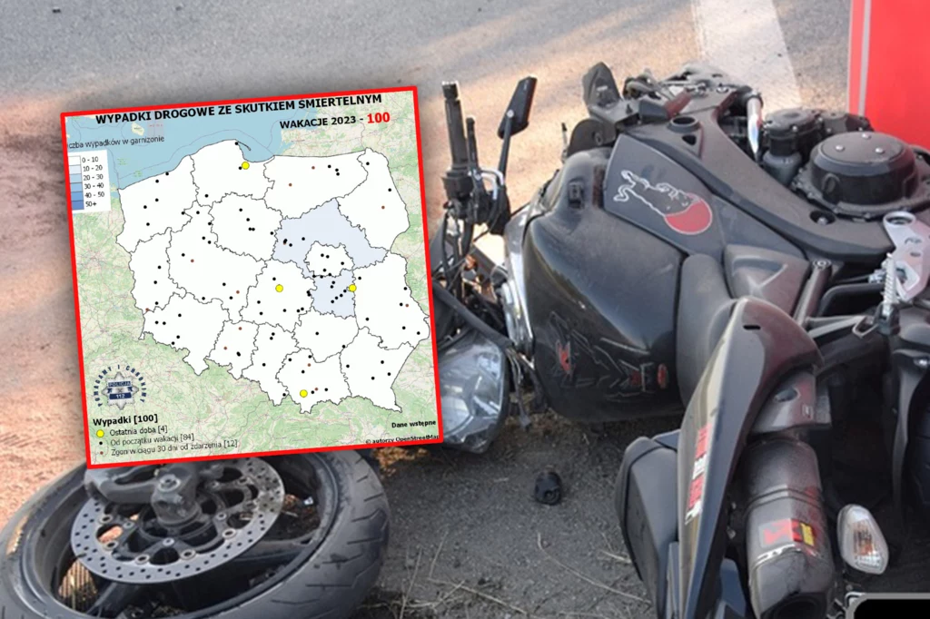 Śmiertelny wypadek w Chabówce. Młody motocyklista nie miał szans