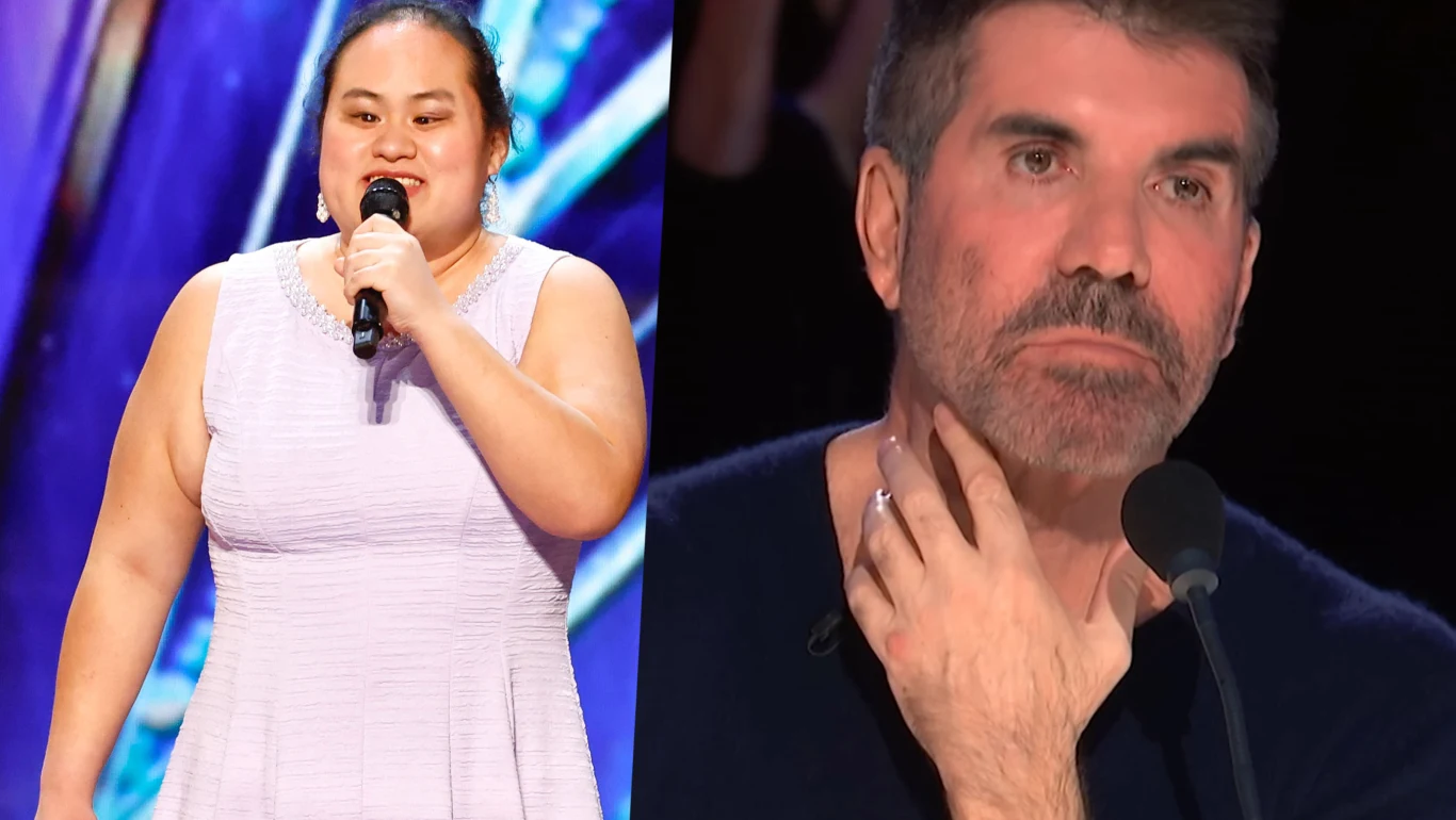 Simon Cowell i reszta jury byli pod wrażeniem występu 27-letniej uczestniczki Simon Cowell i reszta jury byli pod wrażeniem występu 27-letniej uczestniczki