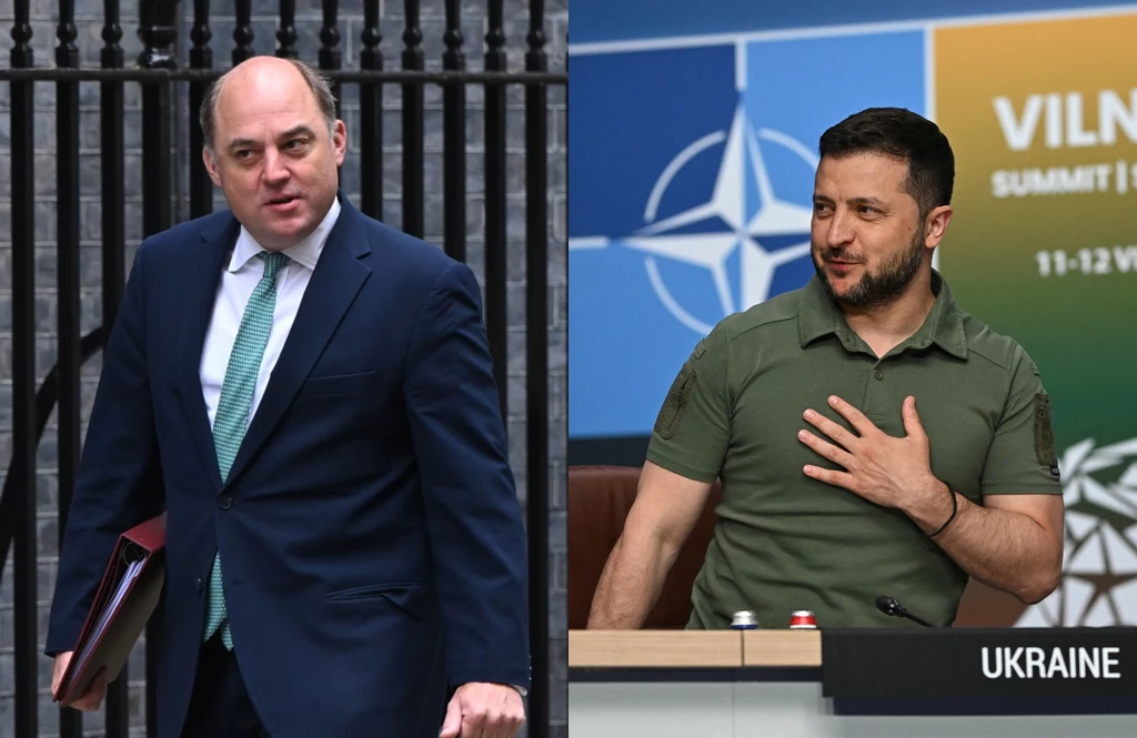Minister obrony Wielkiej Brytanii Ben Wallace skrytykował Ukrainę Minister obrony Wielkiej Brytanii Ben Wallace skrytykował Ukrainę