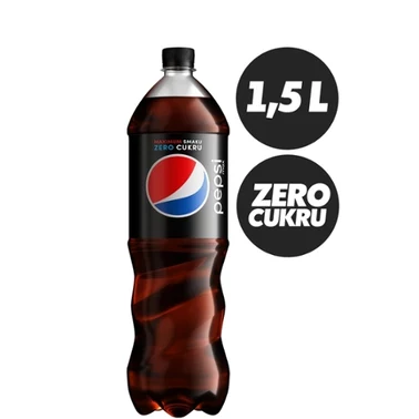 Pepsi-Cola Zero cukru Napój gazowany 1,5 l - 3