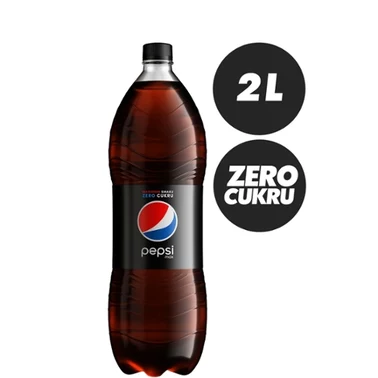 Pepsi-Cola Zero cukru Napój gazowany cola 2 l - 1