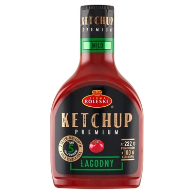 Firma Roleski Ketchup premium łagodny 465 g - 0