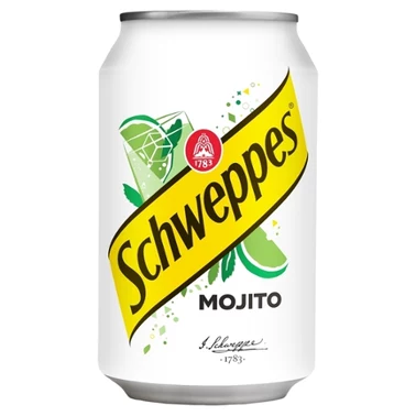 Schweppes Mojito Bezalkoholowy napój gazowany 330 ml - 1