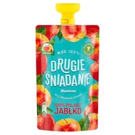 Drugie śniadanie Mus 100 % jabłko 100 g