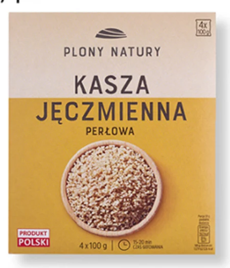 Kasza jęczmienna Plony Natury