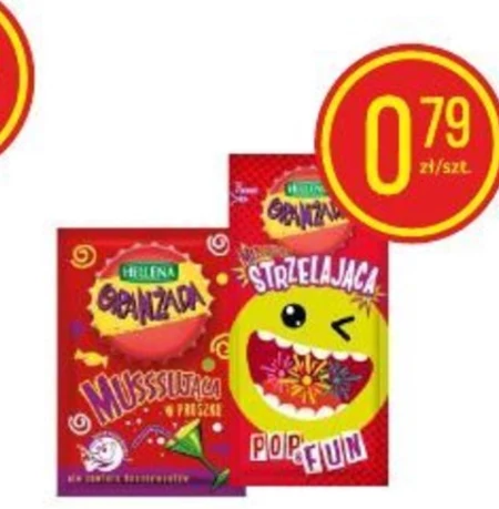 Hellena Oranżada musssująca w proszku czerwona 18 g