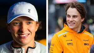 Iga Świątek i Oscar Piastri