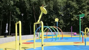 Wodny plac zabaw w Katowicach