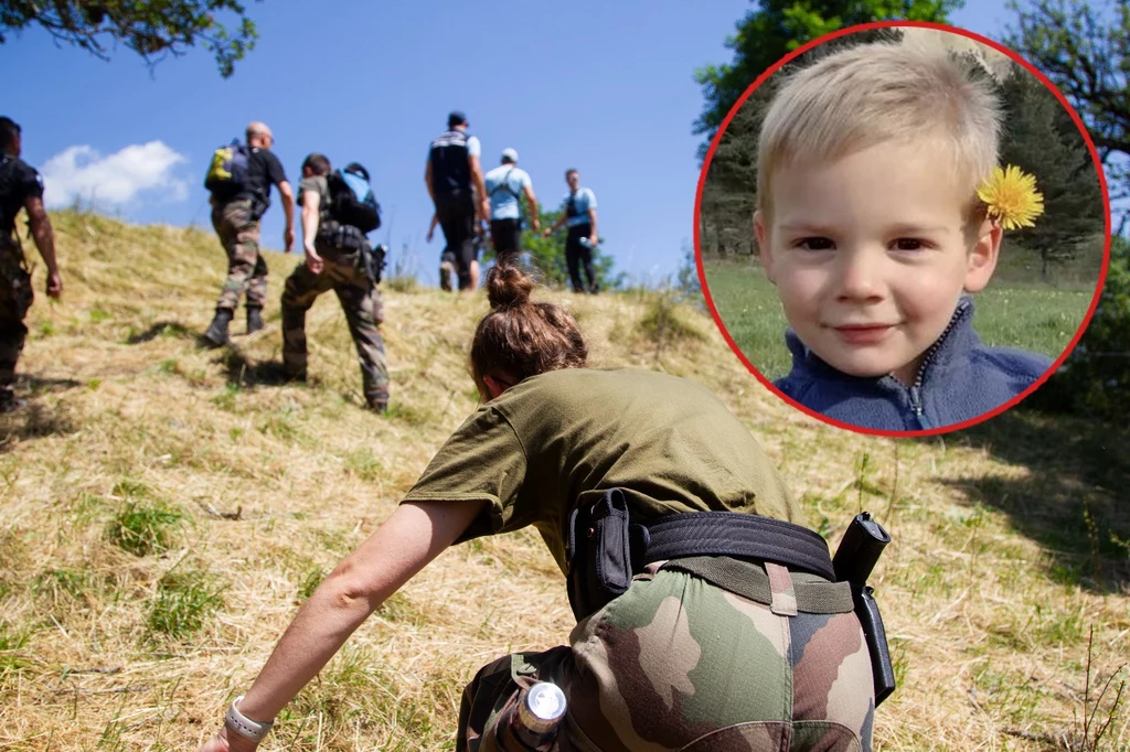 Poszukiwania zaginionego dwulatka we Francji Poszukiwania zaginionego dwulatka we Francji