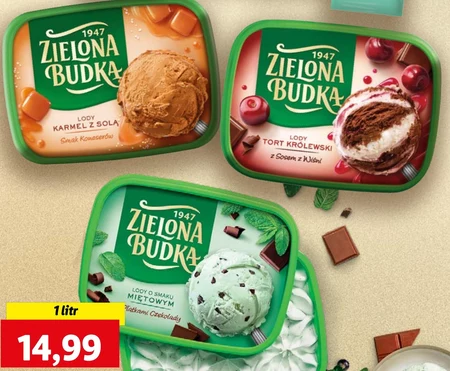 Zielona Budka Lody bakaliowe 1000 ml