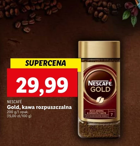 NESCAFÉ Gold Kawa rozpuszczalna 100 g
