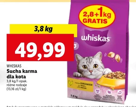 Karma dla kota Whiskas