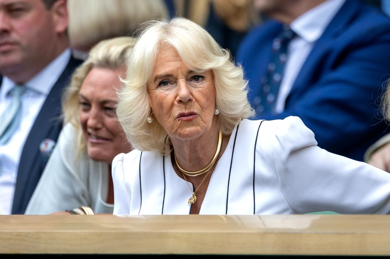 Królowa Camilla na Wimbledonie