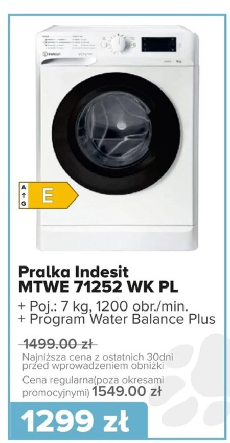 Pralka Indesit