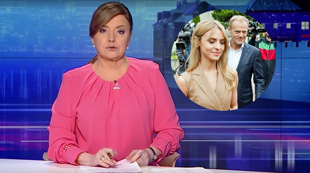 "Wiadomości" zaatakowały córkę Tuska /EastNews;wiadomosci.tvp.pl/