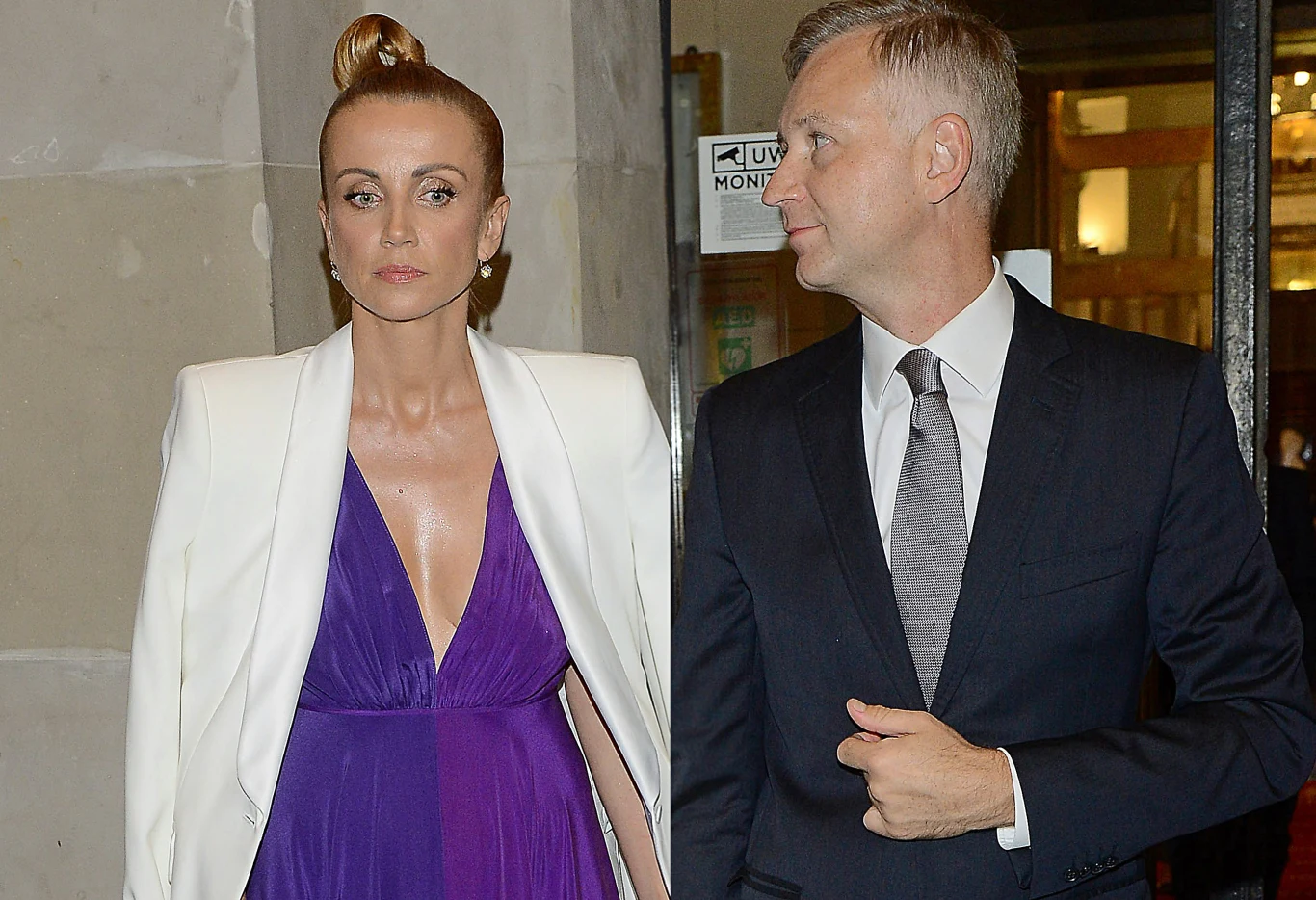 Katarzyna Zielińska z mężem Katarzyna Zielińska z mężem