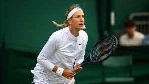 Wiktoria Azarenka podczas Wimbledonu 2023