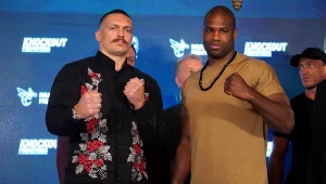 Ołeksandr Usyk i Daniel Dubois