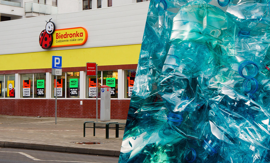 ​Zamień plastikowe butelki na voucher na zakupy w Biedronce