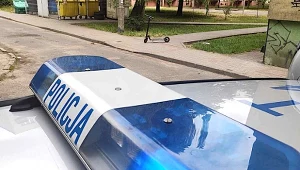 Miejsce potrącenia kobiety przez 15-latka na hulajnodze elektrycznej