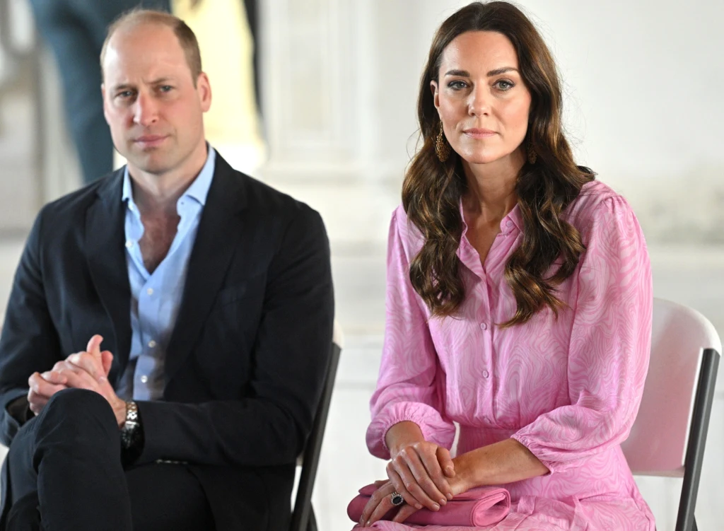 Księżna Kate i książę William.