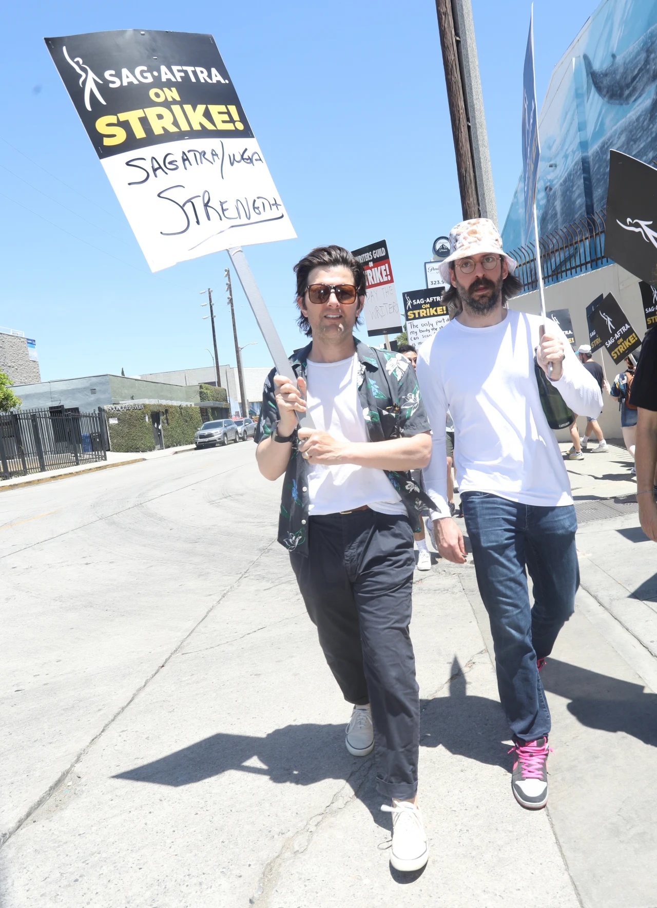Adam Scott i Martin Starr