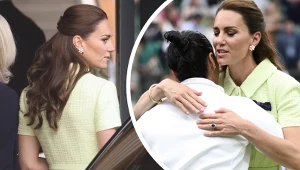 Księżna Kate pocieszała Ons Jabeur po przegranej na Wimbledonie