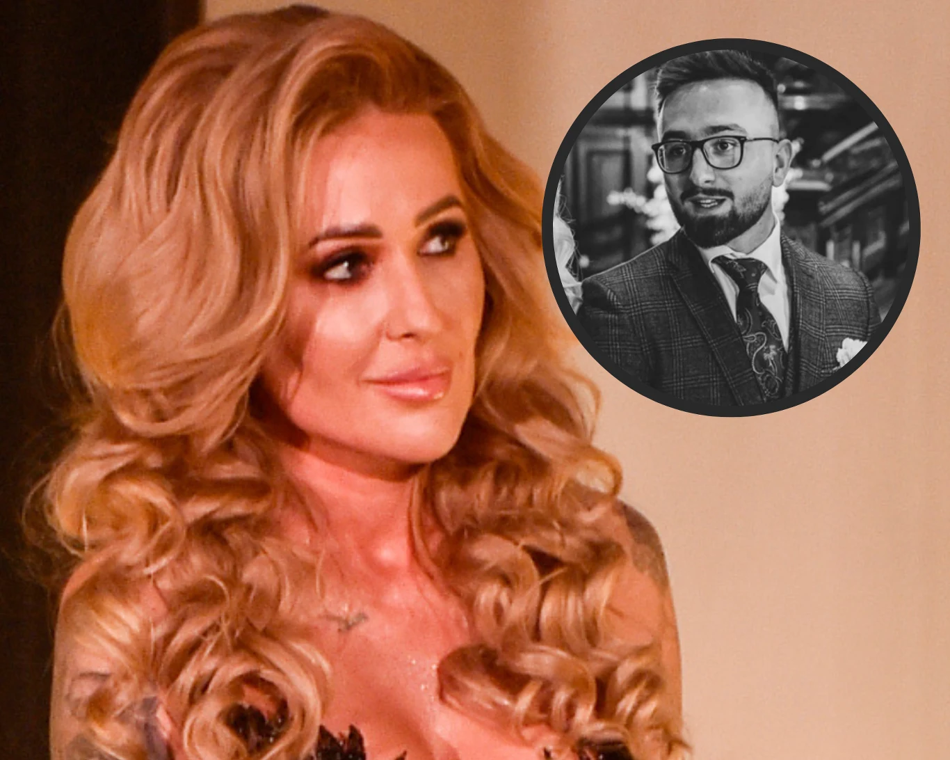 Sylwia Peretti i jej syn Sylwia Peretti i jej syn