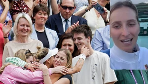 Marketa Vondrousova w ciekawej scenerii zwróciła się bezpośrednio do kibiców