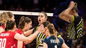 Magdalena Stysiak zagrała w specjalnej koszulce w trakcie meczu Polski z Chinami w Lidze Narodów
