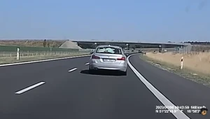 Pościg na trasie S5 na Dolnym Śląsku. Kierowca trzeźwo zareagował na potencjalne zagrożenie