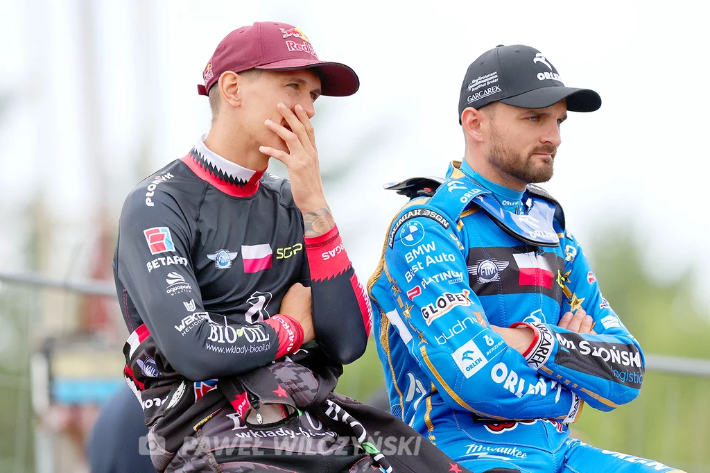 Maciej Janowski i Bartosz Zmarzlik