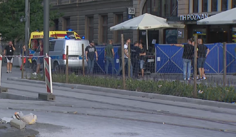 Strzały w centrum Poznania, nie żyją dwie osoby Strzały w centrum Poznania, nie żyją dwie osoby