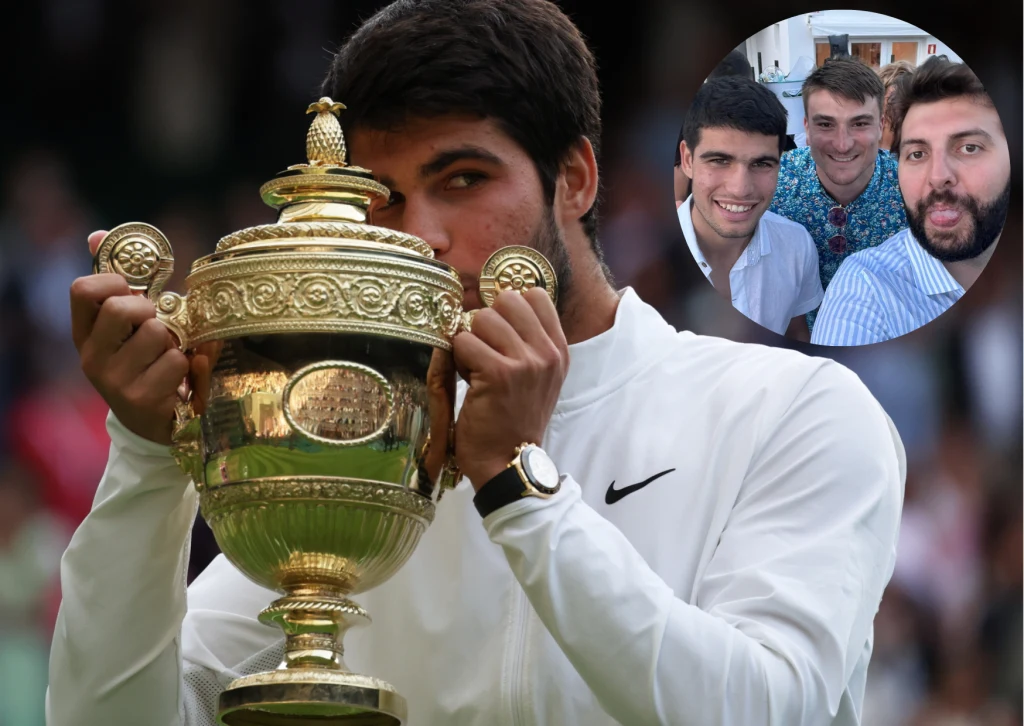 Carlos Alcaraz i Jordi Sanchez // Twitter @jordi__9 Carlos Alcaraz i Jordi Sanchez // Twitter @jordi__9