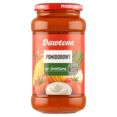 Dawtona Sos pomidorowy ze śmietaną 520 g - 1