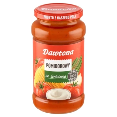 Dawtona Sos pomidorowy ze śmietaną 520 g - 0