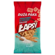 Łapsy Prażynki w kratkę solone 110 g