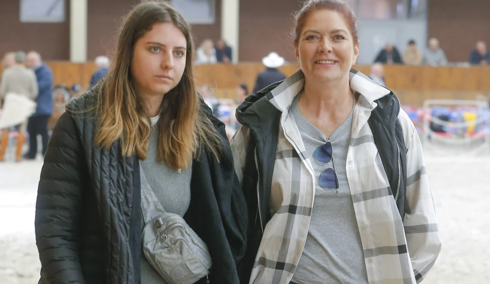 Katarzyna Dowbor z córką Marią Katarzyna Dowbor z córką Marią