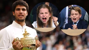 Księżniczka Charlotte i książę George pojawili się na finale Wimbledonu 