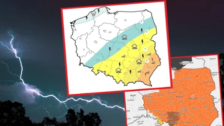 Na poniedziałek synoptycy zapowiadają upały i intensywne burze. Intensywne zjawiska obejmą większość kraju