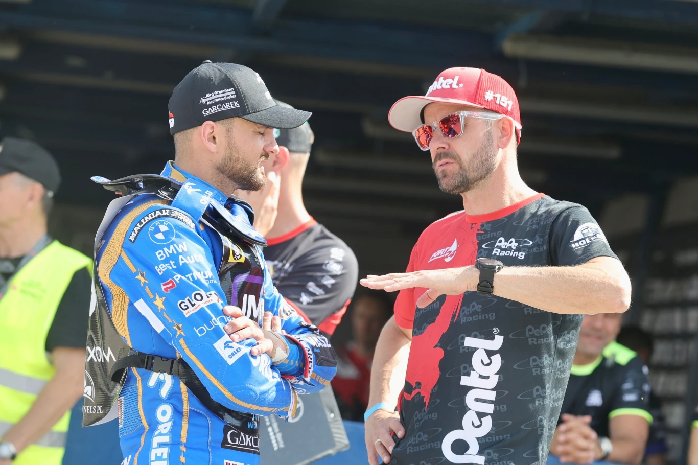 Bartosz Zmarzlik i Piotr Protasiewicz Bartosz Zmarzlik i Piotr Protasiewicz