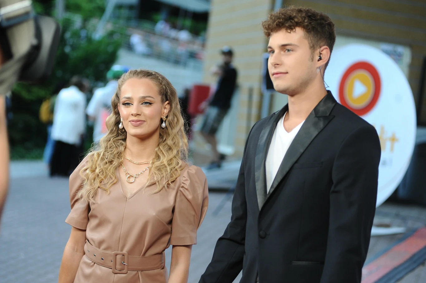 Wiktoria Gąsiewska i Adam Zdrójkowski Wiktoria Gąsiewska i Adam Zdrójkowski