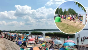 Relacja znad Jeziora Tarnobrzeskiego: "Czułam się tam jak nad Bałtykiem"