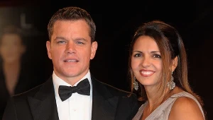 Matt Damon z żoną Lucianą Bozán
