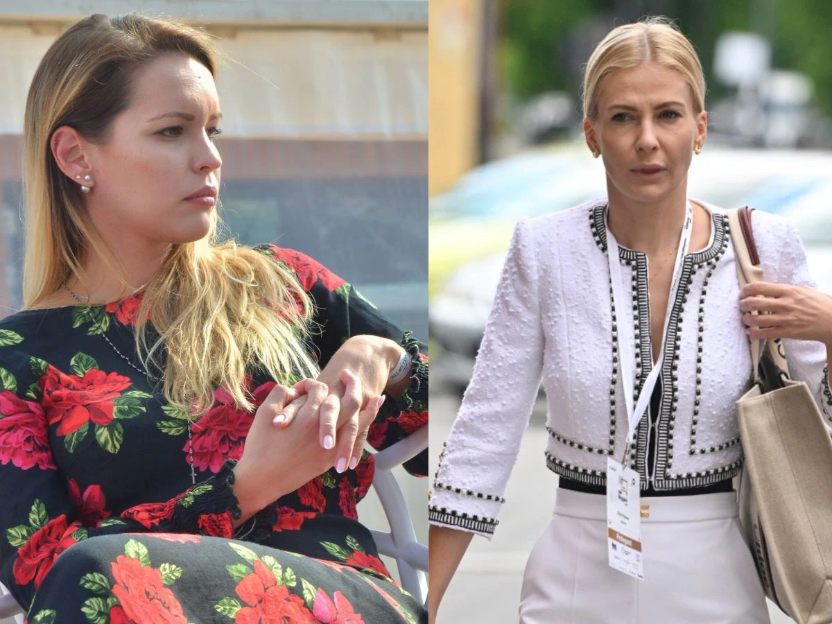 Edyta Pazura i Julia Oleś - dyskusja między paniami nabrała rumieńców Edyta Pazura i Julia Oleś - dyskusja między paniami nabrała rumieńców